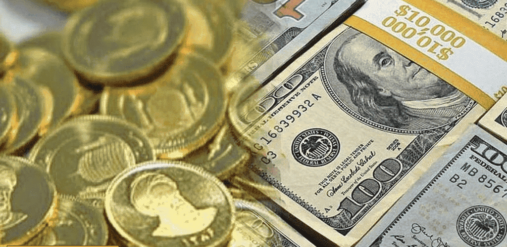 قیمت طلا و دلار