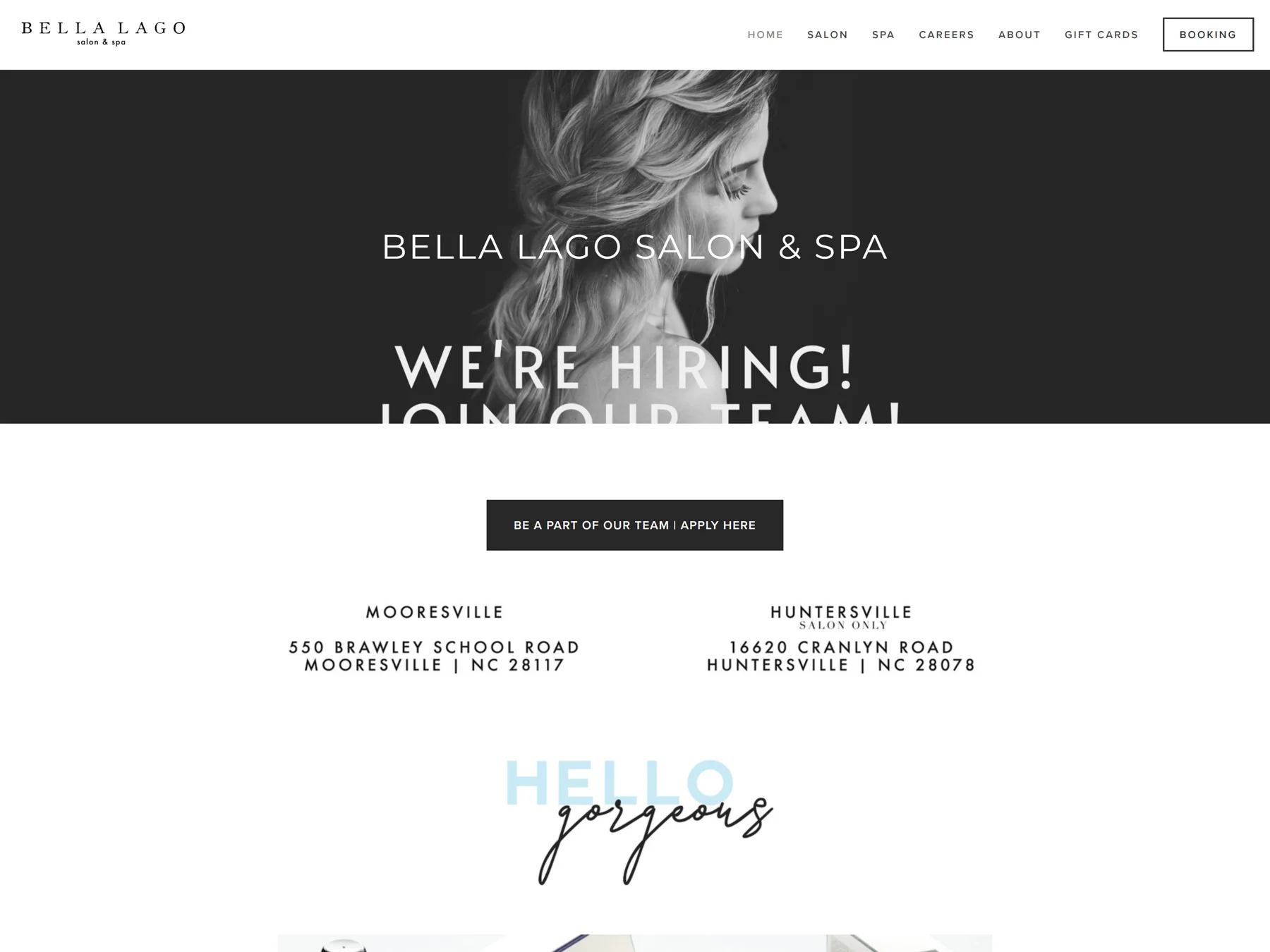 طراحی سایت سالن زیبایی