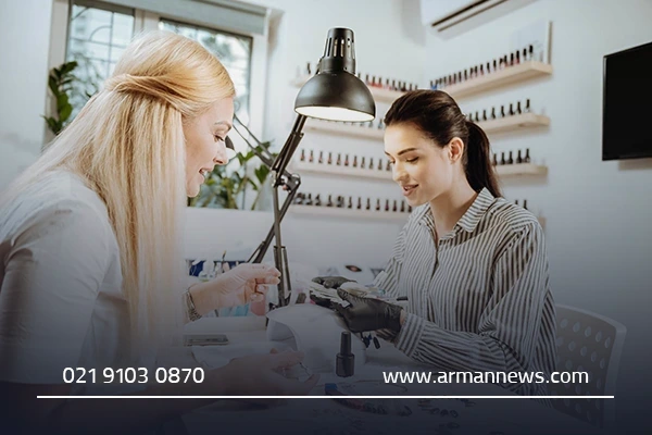 انواع کاشت ناخن که بهترین ناخن‌کار قم ارائه می‌دهد