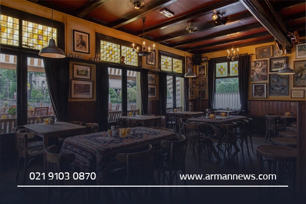 ۲. کافی شاپ الیزه مشهد