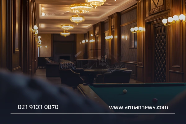 سالن بیلیارد در مشهد