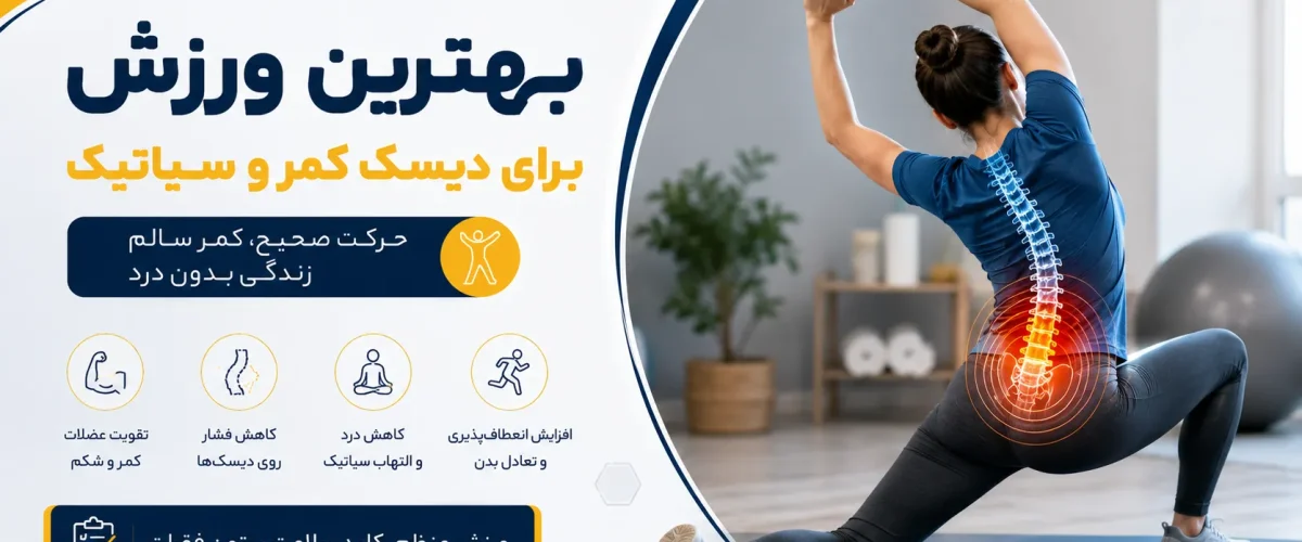 بهترین ورزش برای دیسک کمر و سیاتیک